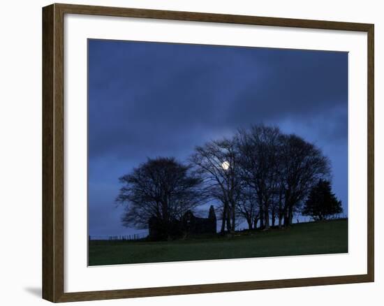 Ruined Farm Near Crieff, Perthshire, Scotland, United Kingdom, Europe-Jeremy Lightfoot-Framed Photographic Print