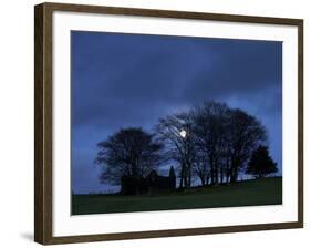 Ruined Farm Near Crieff, Perthshire, Scotland, United Kingdom, Europe-Jeremy Lightfoot-Framed Photographic Print