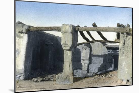 Ruined House, El Kantara, Tunisia-null-Mounted Giclee Print