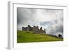 Ruined Medieval Castle Landscape with Dramatic Sky-Veneratio-Framed Photographic Print