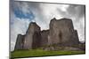 Ruined Medieval Castle Landscape with Dramatic Sky-Veneratio-Mounted Photographic Print