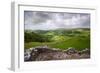 Ruined Medieval Castle Landscape with Dramatic Sky-Veneratio-Framed Photographic Print