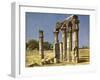 Ruined temple at Medamut, Egypt-English Photographer-Framed Giclee Print