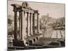 Ruined Temple of Saturn-null-Mounted Photographic Print