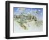 Ruined Temple, Tikal, Guatemala, 1984-James Reeve-Framed Giclee Print