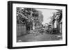 Ruined Village During Philippine Insurrection-Perely Fremont Rockett-Framed Photographic Print