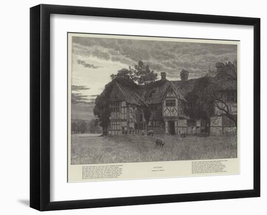 Ruined-Alfred Robert Quinton-Framed Giclee Print