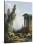 Ruines antiques-Hubert Robert-Stretched Canvas