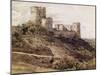 Ruines du château de Coucy-Antoine Alphonse Montfort-Mounted Giclee Print