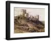 Ruines du château de Coucy-Antoine Alphonse Montfort-Framed Giclee Print