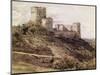 Ruines du château de Coucy-Antoine Alphonse Montfort-Mounted Giclee Print