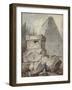 Ruines et tombeaux-Hubert Robert-Framed Giclee Print