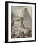 Ruines et tombeaux-Hubert Robert-Framed Giclee Print