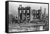 Ruins after San Francisco Earthquake-Arnold Genthe-Framed Stretched Canvas