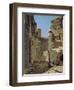 Ruins Along Country Road-Filippo Palizzi-Framed Giclee Print