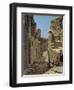 Ruins Along Country Road-Filippo Palizzi-Framed Giclee Print