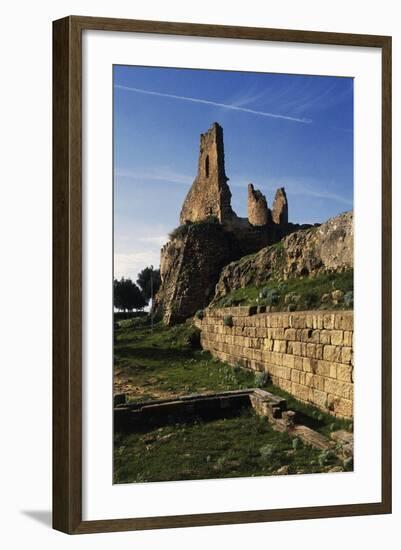 Ruins, Archaeological Excavations at Velia Elea-null-Framed Photographic Print