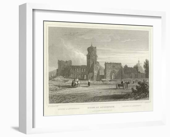 Ruins at Andernach-William Tombleson-Framed Giclee Print