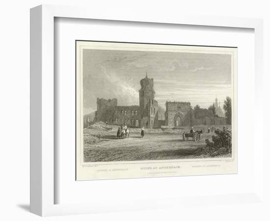 Ruins at Andernach-William Tombleson-Framed Giclee Print