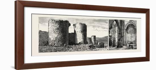 Ruins at Ani-null-Framed Giclee Print