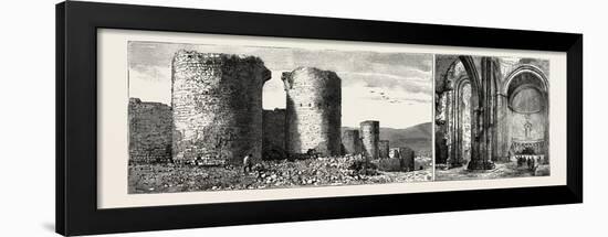 Ruins at Ani-null-Framed Giclee Print