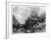 Ruins at Ettaia, Said to Have Been Caused by the Combat Between Krishna and Kali-Finden-Framed Giclee Print