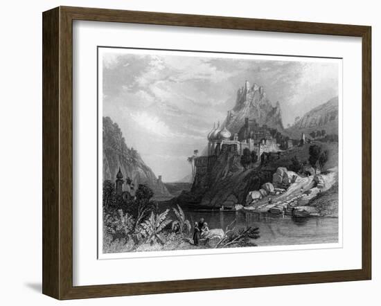 Ruins at Ettaia, Said to Have Been Caused by the Combat Between Krishna and Kali-Finden-Framed Giclee Print