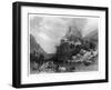 Ruins at Ettaia, Said to Have Been Caused by the Combat Between Krishna and Kali-Finden-Framed Giclee Print