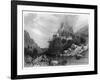 Ruins at Ettaia, Said to Have Been Caused by the Combat Between Krishna and Kali-Finden-Framed Giclee Print