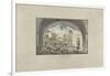 Ruins at Pergamon-Giovanni Battista Borra-Framed Giclee Print