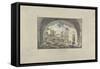 Ruins at Pergamon-Giovanni Battista Borra-Framed Stretched Canvas