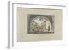 Ruins at Pergamon-Giovanni Battista Borra-Framed Giclee Print