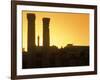 Ruins at Sunset, Archaeological Site, Jerash, Jordan, Middle East-Alison Wright-Framed Photographic Print