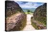 Ruins at the Top of Sigiriya Rock Fortress (Lion Rock)-Matthew Williams-Ellis-Stretched Canvas