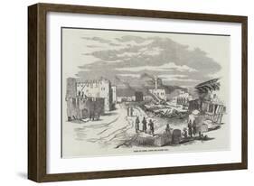 Ruins at Varna, after the Recent Fire-null-Framed Giclee Print