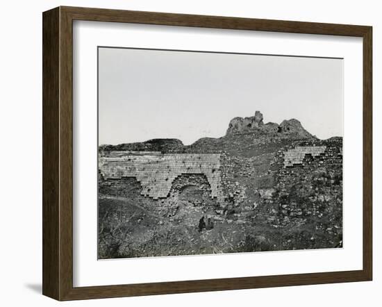 Ruins, Bethany from the West, 1850s-Mendel John Diness-Framed Giclee Print