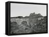 Ruins, Bethany from the West, 1850s-Mendel John Diness-Framed Stretched Canvas