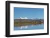 Ruins by a lake on Tibetan Plateau, Dhaulagiri (8167m), Shigatse Prefecture, Tibet, China-Keren Su-Framed Photographic Print