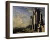 Ruins by Sea-Leonardo Coccorante-Framed Giclee Print