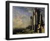 Ruins by Sea-Leonardo Coccorante-Framed Giclee Print