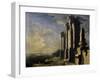 Ruins by Sea-Leonardo Coccorante-Framed Giclee Print