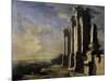 Ruins by Sea-Leonardo Coccorante-Mounted Giclee Print