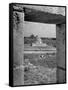 Ruins Chichen Itza Through an Archway-Dmitri Kessel-Framed Stretched Canvas