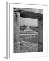 Ruins Chichen Itza Through an Archway-Dmitri Kessel-Framed Photographic Print