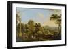 Ruins in a River Valley-Jacob Philipp Hackert-Framed Giclee Print