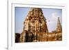 Ruins In Ayutthaya, Thailand-Lindsay Daniels-Framed Photographic Print