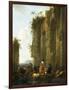 Ruins in Italy-Nicolaes Pietersz. Berchem-Framed Art Print