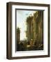 Ruins in Italy-Nicolaes Pietersz. Berchem-Framed Art Print