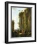 Ruins in Italy-Nicolaes Pietersz. Berchem-Framed Art Print