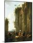 Ruins in Italy-Nicolaes Pietersz. Berchem-Mounted Art Print